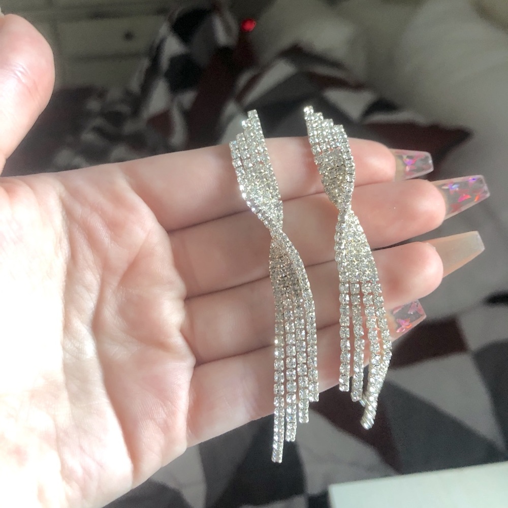 Diamond earrings